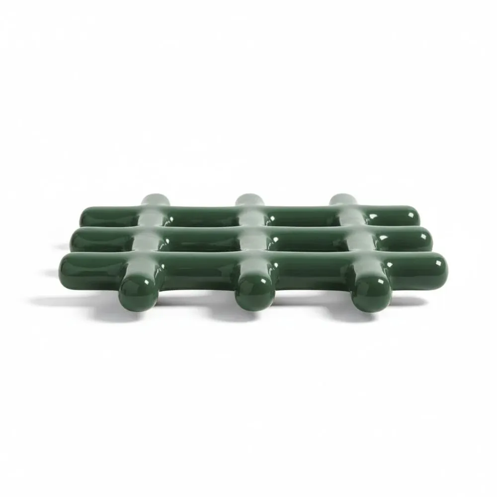 &Klevering - Onderzetter - Grid - Groen