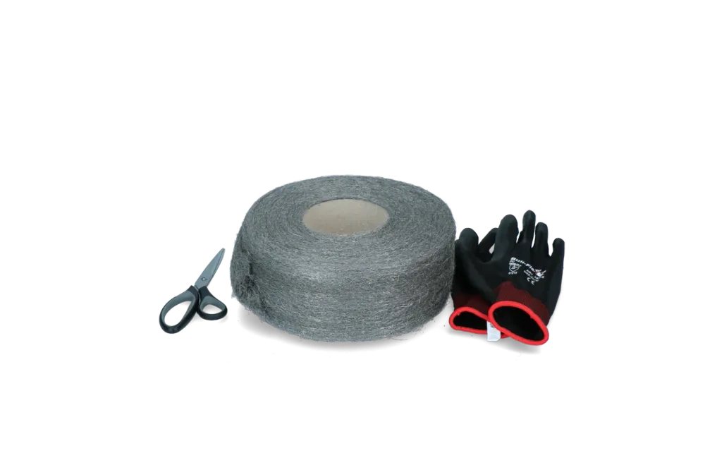 Mouse & Rat Stop RVS Staalwol 1 kg Set