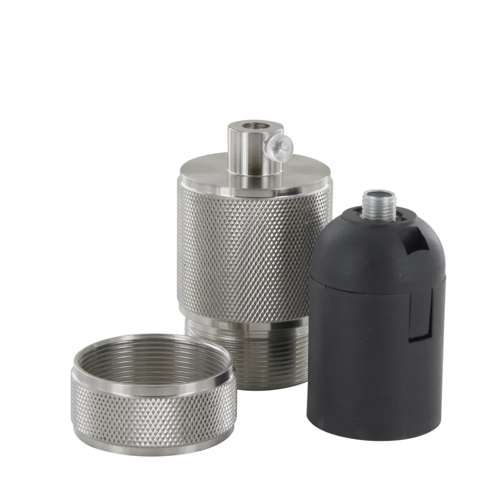 Aluminum lampholder - Grey