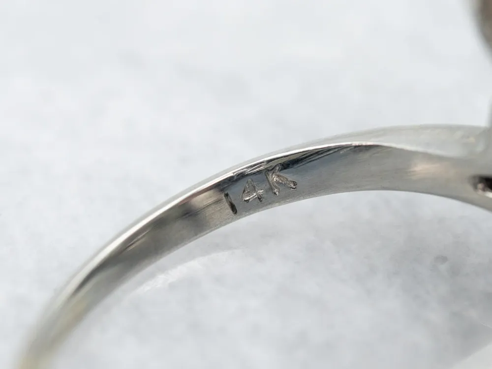 Blauw Zircon Toi et Moi Bypass Style Ring