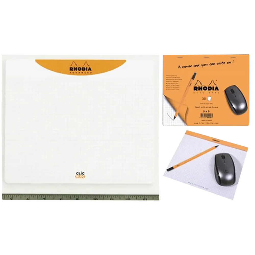 Elektronische Rhodia Combination Mousepad & Notepad