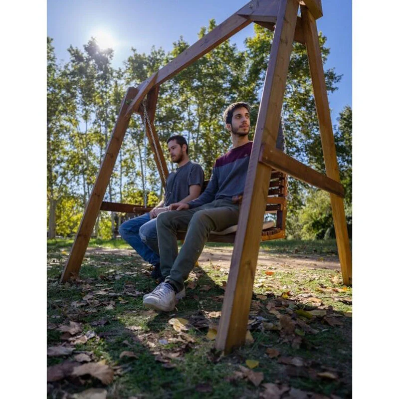 ELNA L Garden Garden Swing Without Cushion met Bewegingssensor