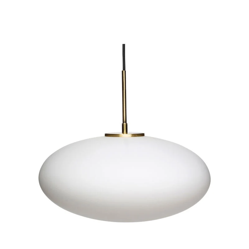 Hübsch Muse hanglamp, wit met 4 Refills
