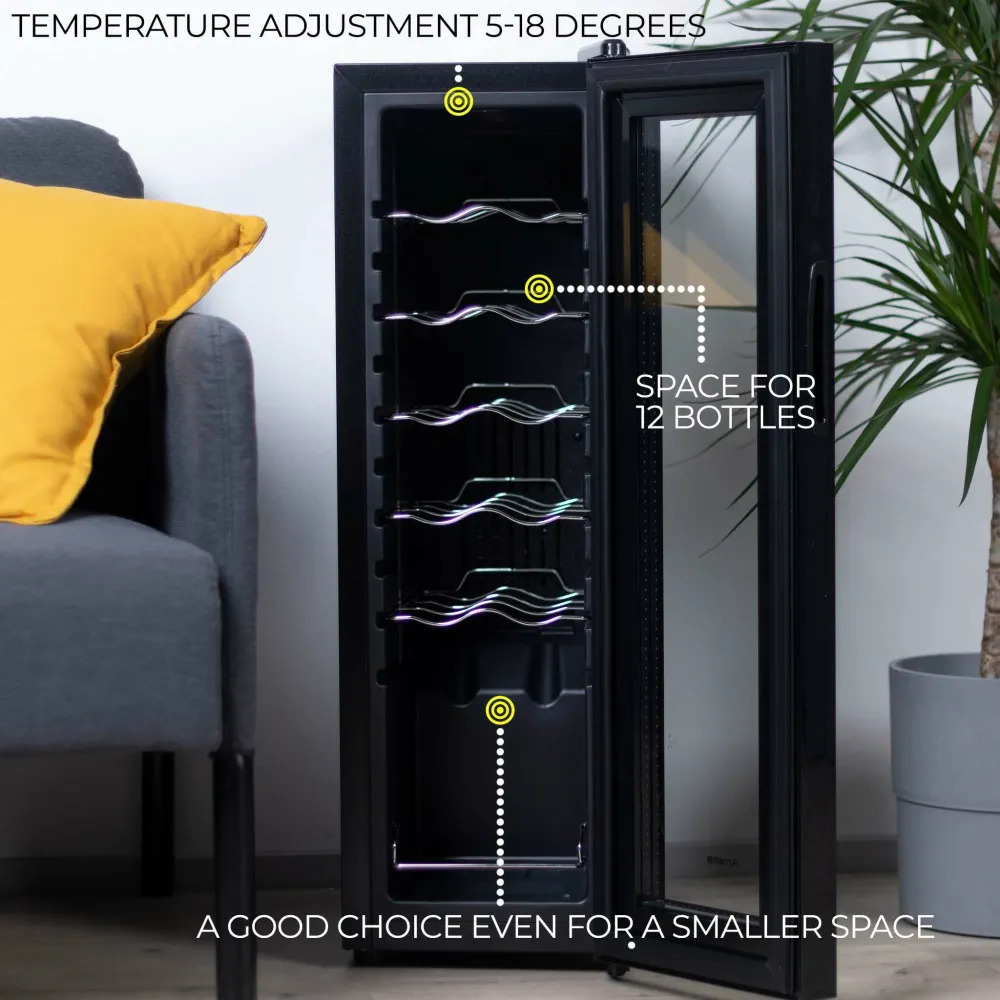 Kuura Wine Cooler Piemonte 12 met 4 Refills