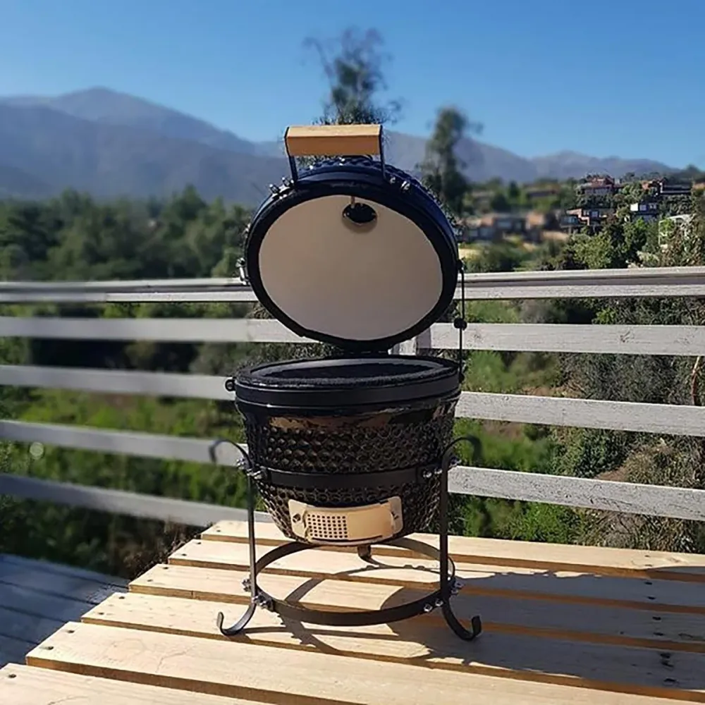 Limousin Kamado Vakkundig 13" met 4 Refills