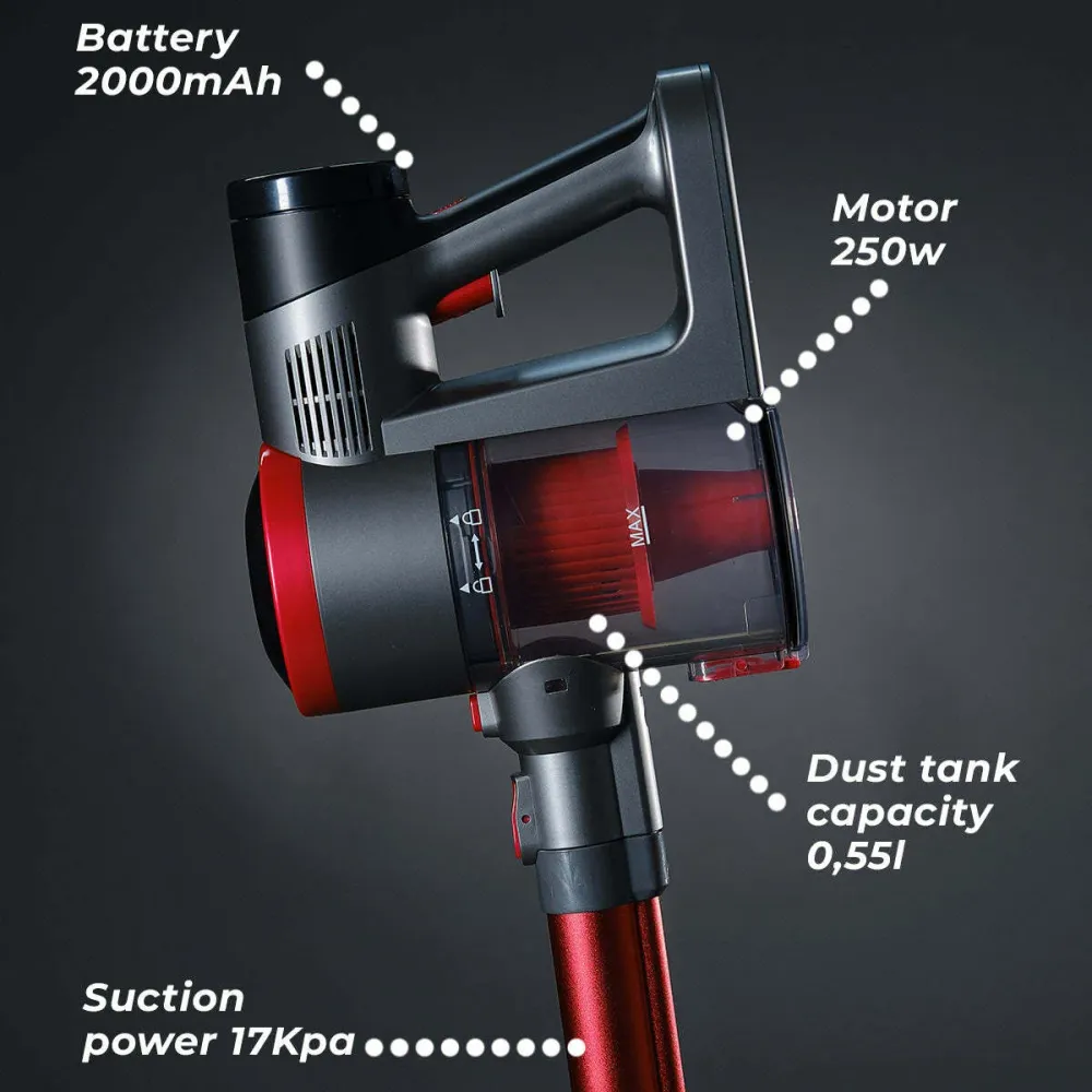 Lykke Cordless Vacuum Cleaner Pro 2000