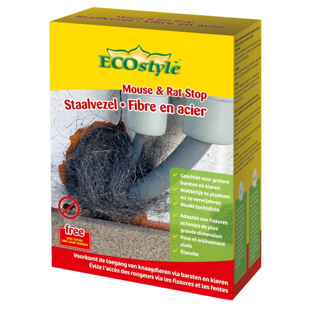 Mouse & Rat Stop Staalvezel