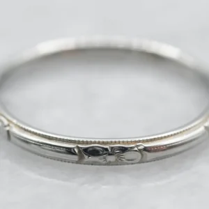 Oud Forget-Me-Not Pattern Band
