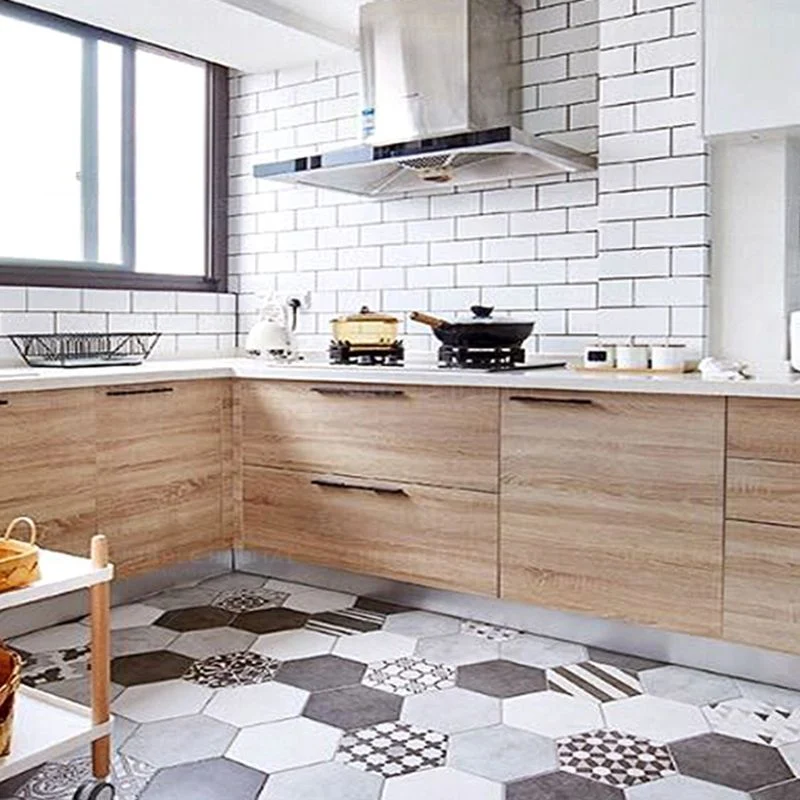 Porcelain Floor and Wall Tile Floor Singular Tile No Pattern voor Binnen en Buiten Dark