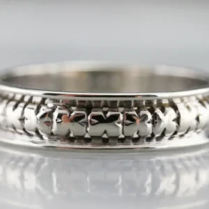 Retro Forget Me Not Pattern Band