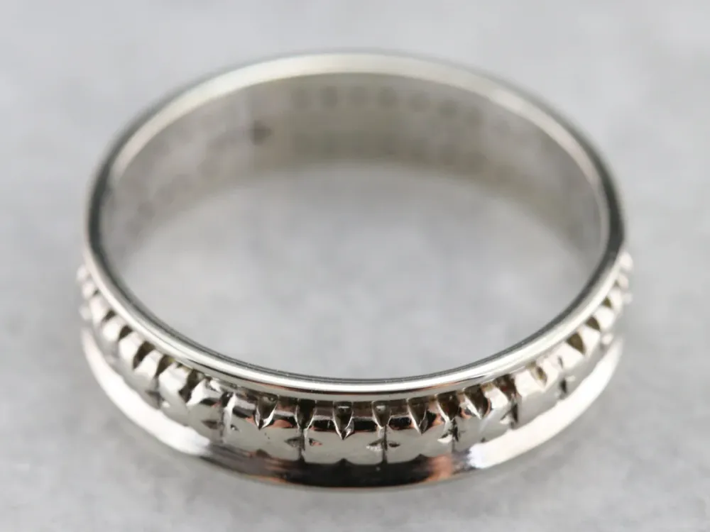 Retro Forget Me Not Pattern Band