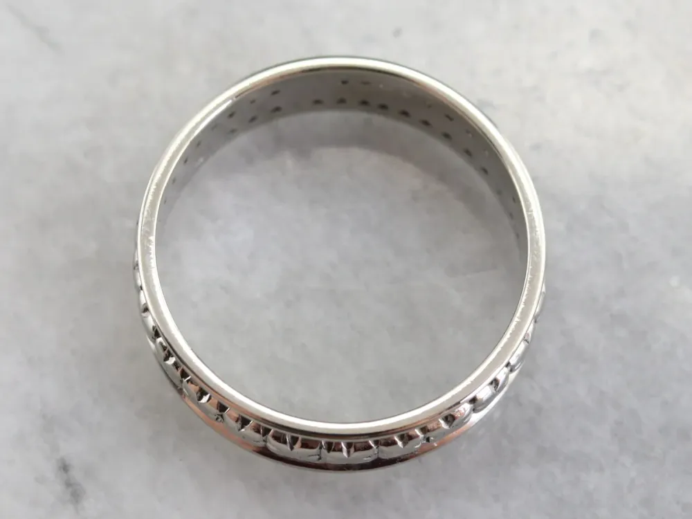 Retro Forget Me Not Pattern Band