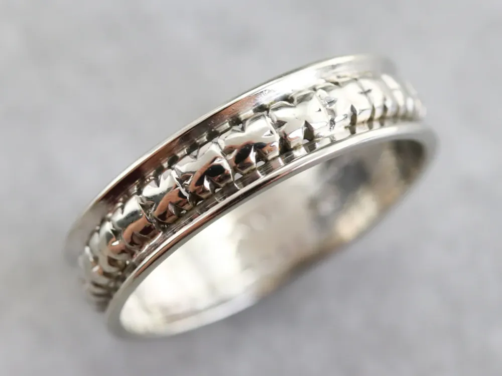Retro Forget Me Not Pattern Band