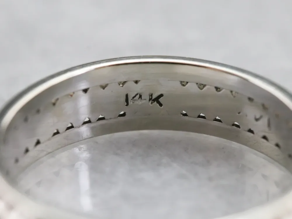 Retro Forget Me Not Pattern Band