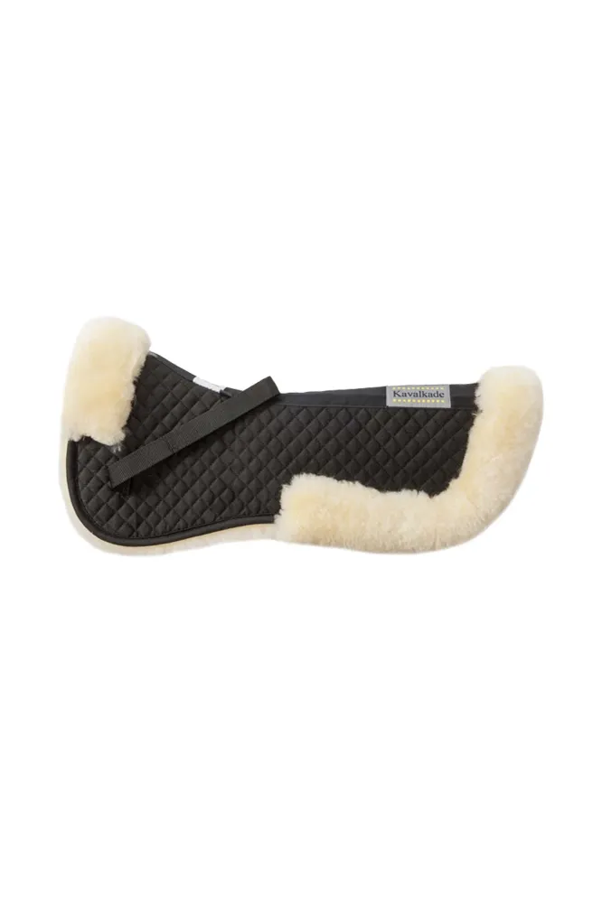 Slakken Lambswool pad w/ brim behind, lambswool Puur natuur M