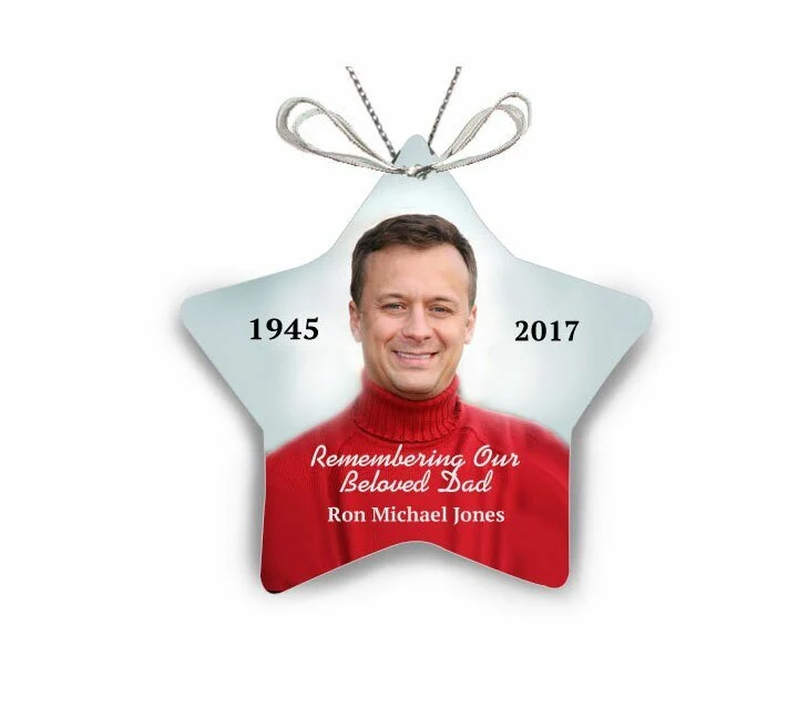 Star Keramisch Christmas Ornament