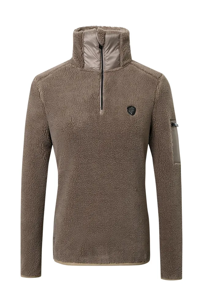 Teddy Womens Sweatshirt Taupe M