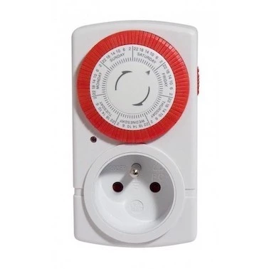 Weekly mechanical timer met 4 Refills