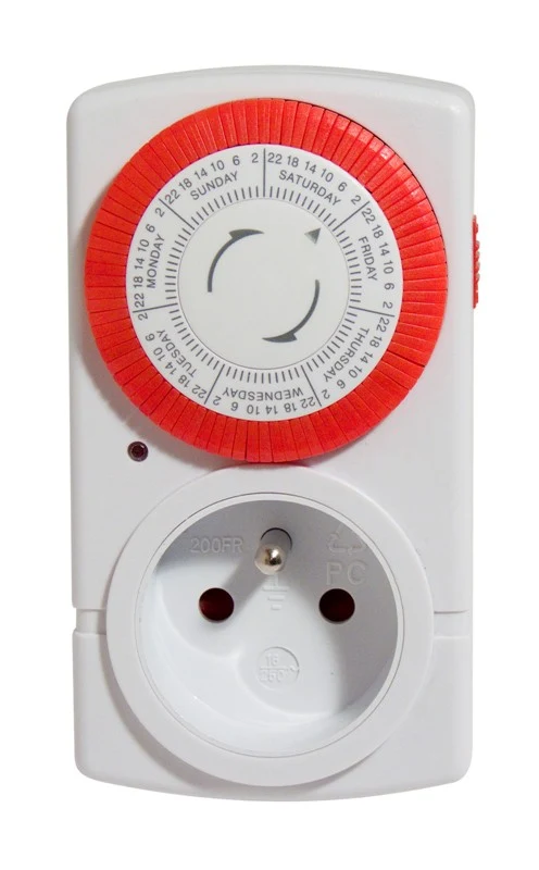 Weekly mechanical timer met 4 Refills