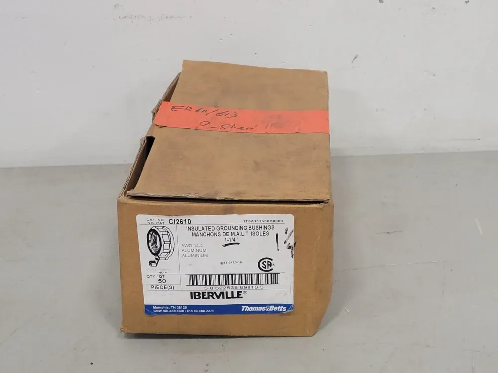 1-1/4" Insulated Ground Bushing CI2610 (Box 50)