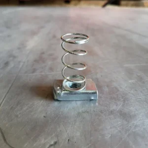 3/8" Channel Spring Nut N228(3/8)ZN (Box 92)