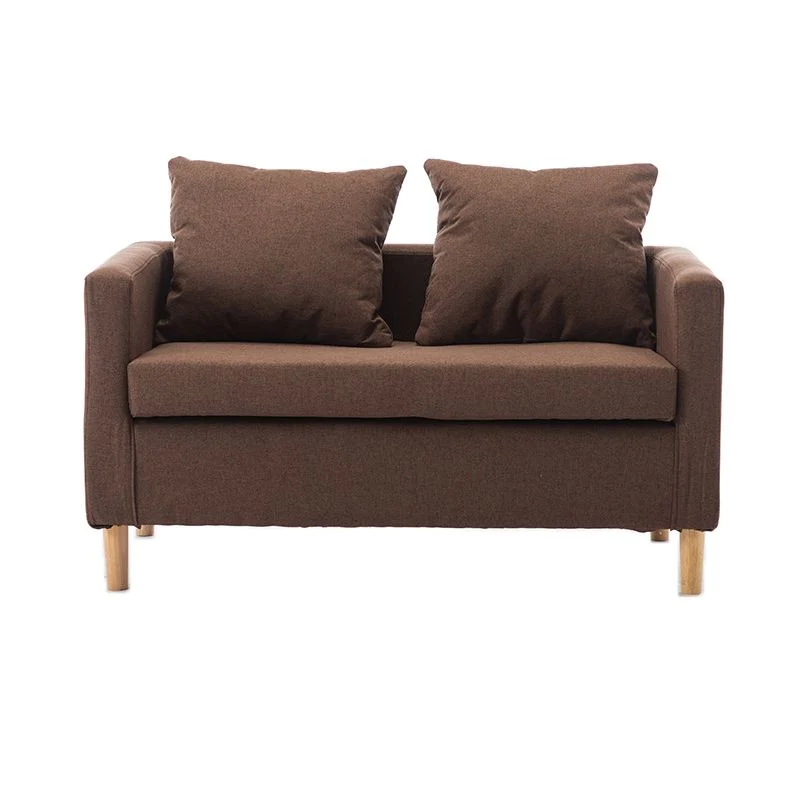 Contemporary Loose Back Typisch Square Arm Slipcovered Seating Emmer Khaki