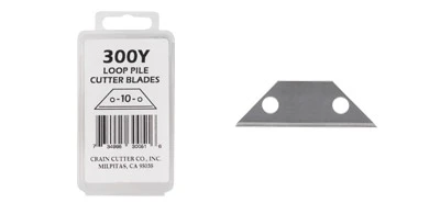 Crain No. 300Y Replacement Blades Loop Pile Cutter