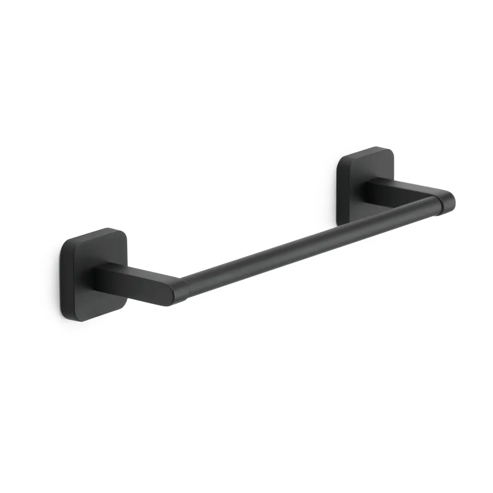 Hand 30 cm napkin holder Gedy model Tonga 30x6.9xH4.7 cm - Gedempt Black