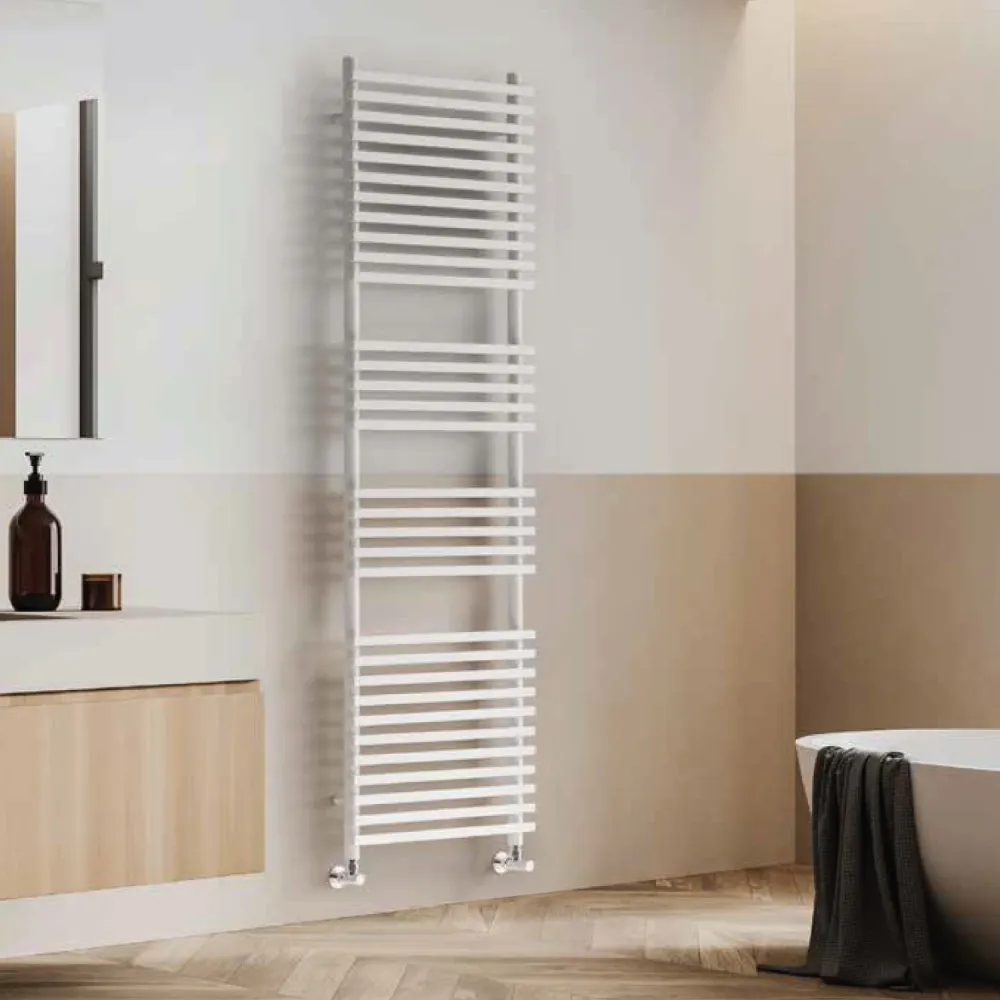 Hydraulic towel warmer model Trapani Lazzarini 1640x500 straight - Parelmoer