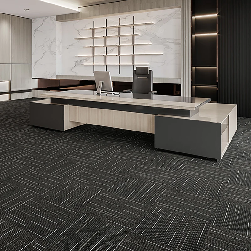 Korrel Strak Carpet Tiles Level Loop Glue Down Fire Resistant Carpet Floor Tile Light