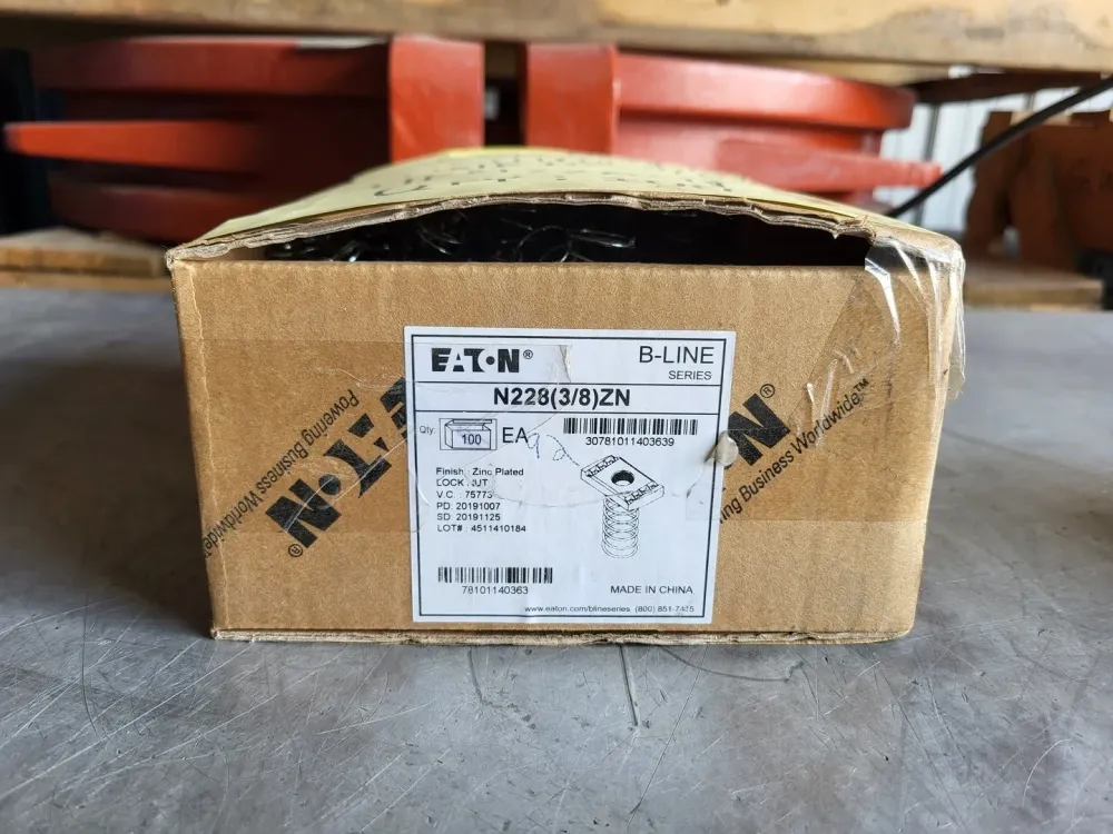 Professionele Winterharde 3/8" Channel Spring Nut N228(3/8)ZN (Box 92)