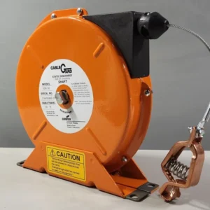 Professionele Winterharde Static Discharge Reel w/ Staal Aircraft Cable SDR50