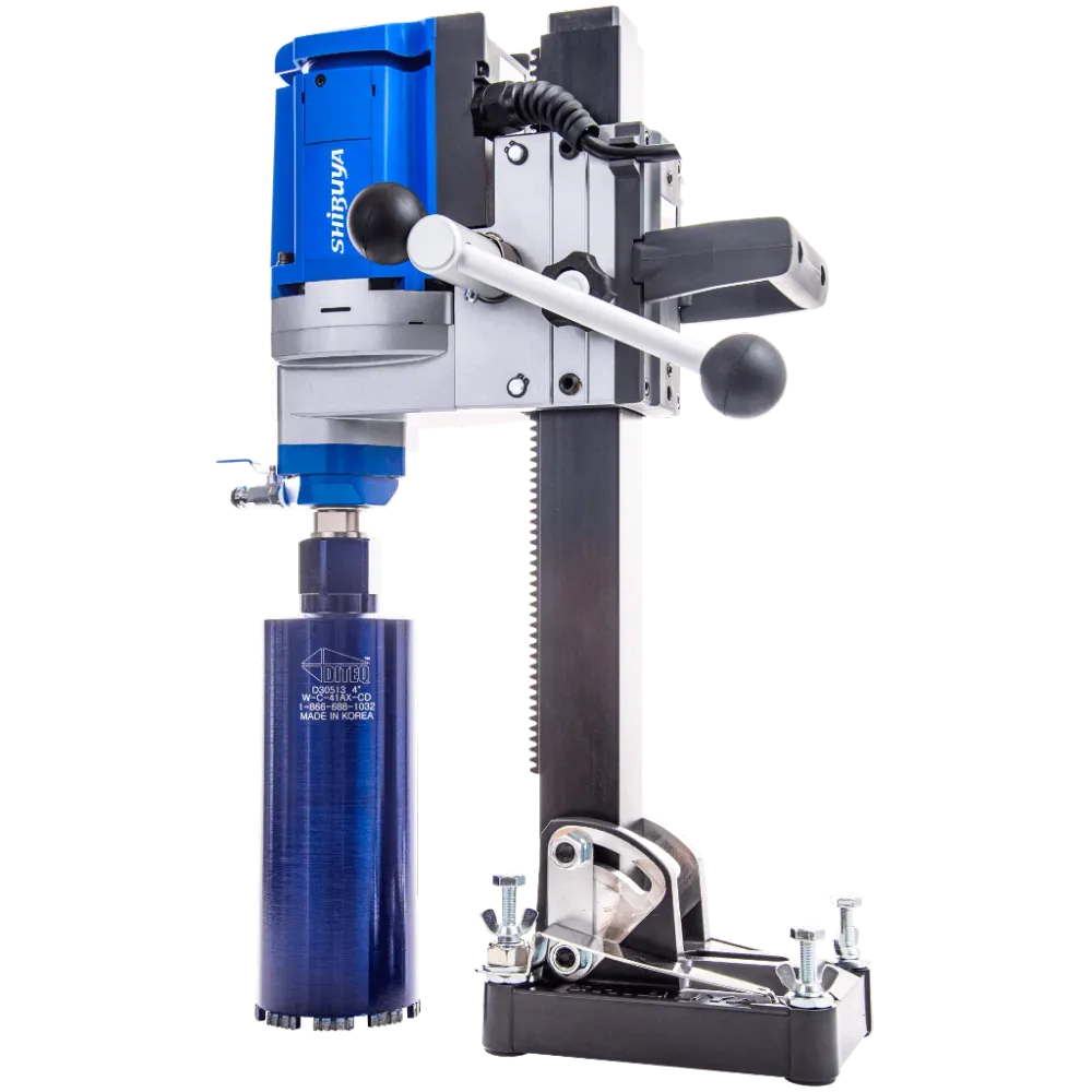 Shibuya TS-165AB+H1511+CASE Core Drill 24" Column Diteq DR0063