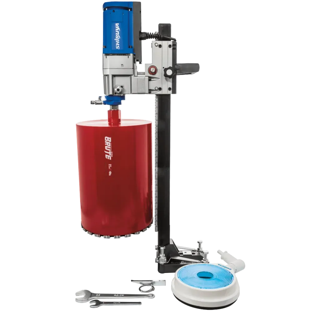 Shibuya TS-255 PRO Fixed Base 51" Column 115v Core Drill Diteq DR0070