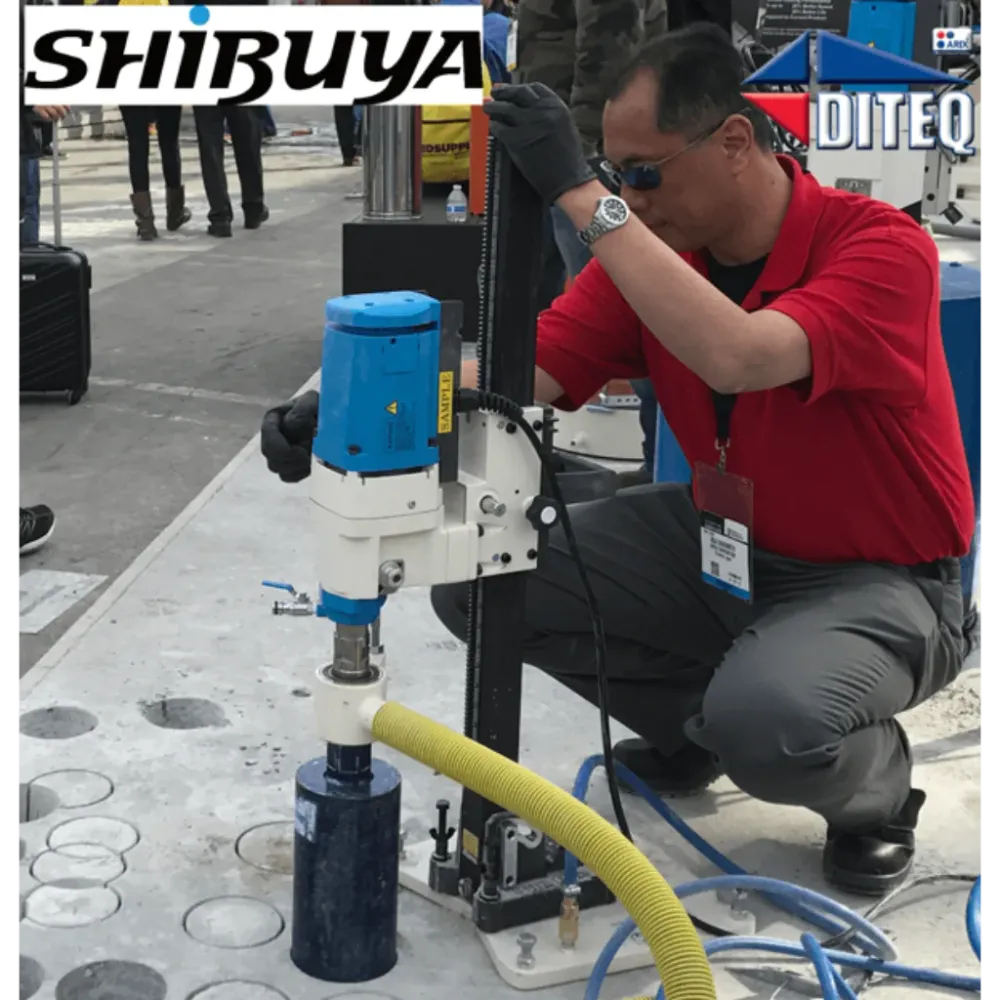 Shibuya TS-255PRO Core Drill 32" Column Diteq DR0056