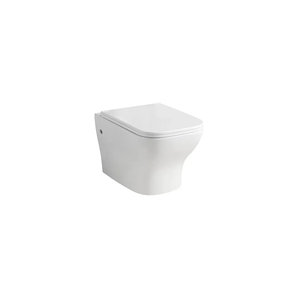 Water suspended Tuono series Softclose seat 49x35x32h cm - Glansrijk White