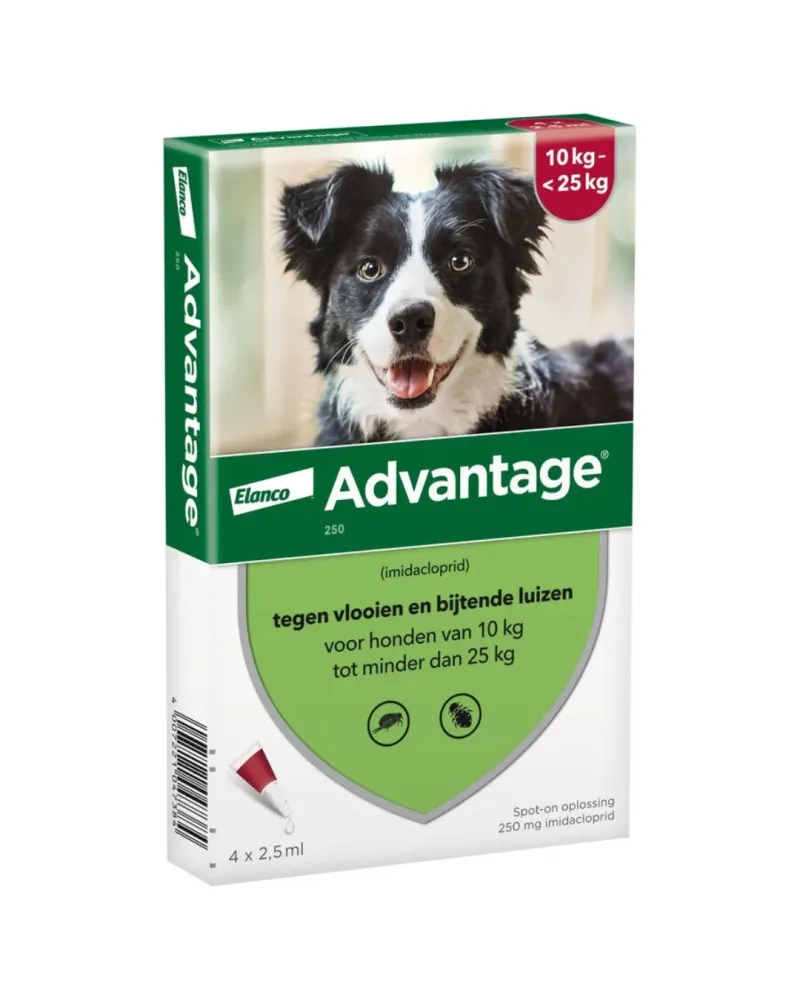 Advantage hond korting ivm datum