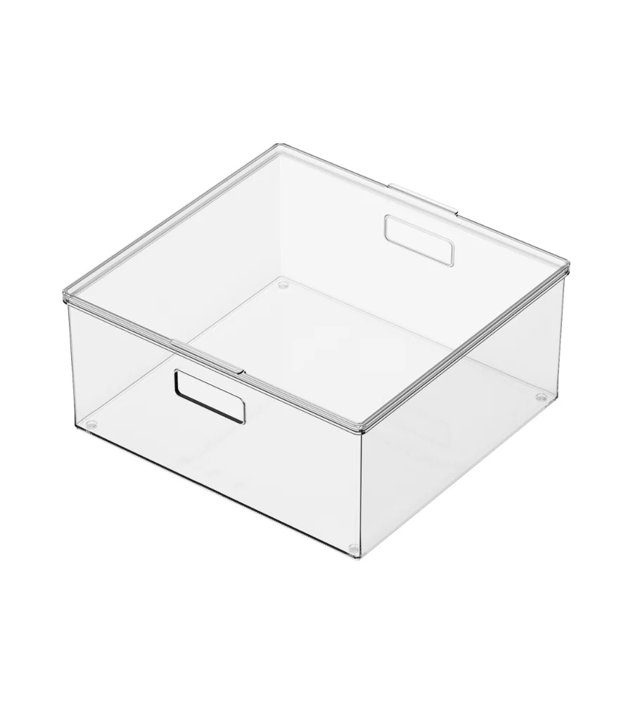 Opbergbak met deksel, extra lang, 40 x 39 x 18,3 cm