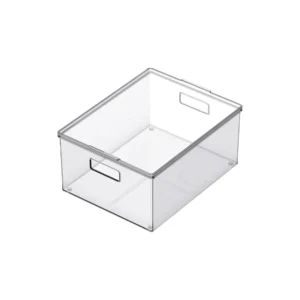 Opbergbak met deksel, extra lang, 30 x 39 x 18,3 cm