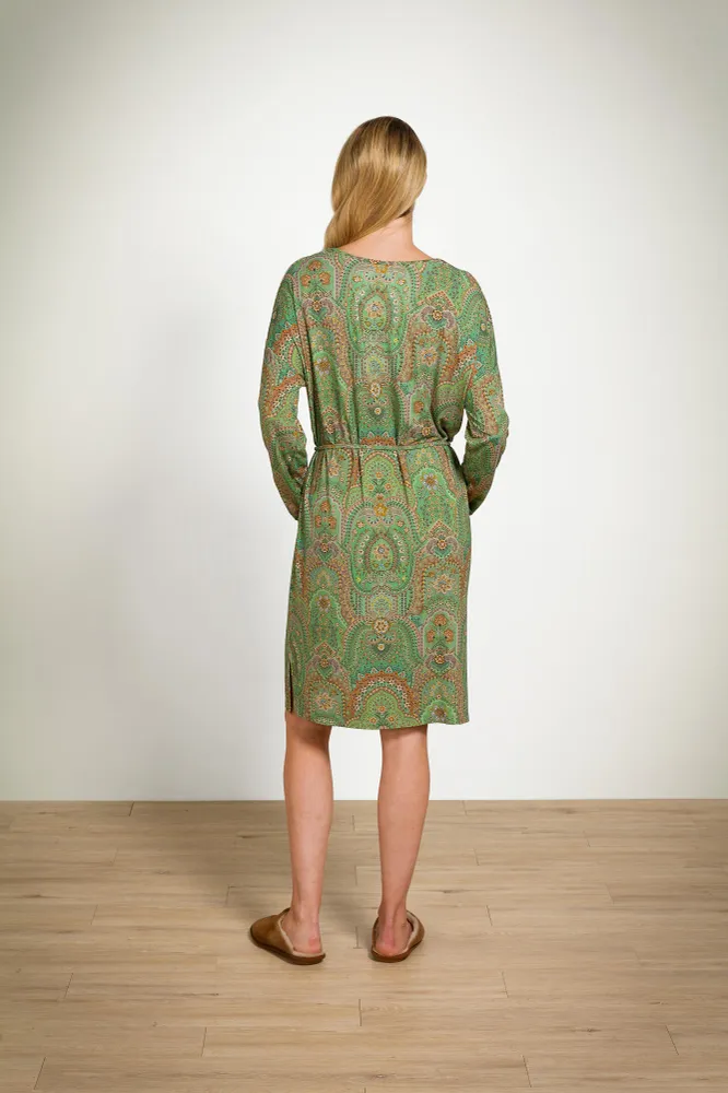 Pip Studio - Dido Nachthemd Lange Mouw Dames - Jabali - Groen - M