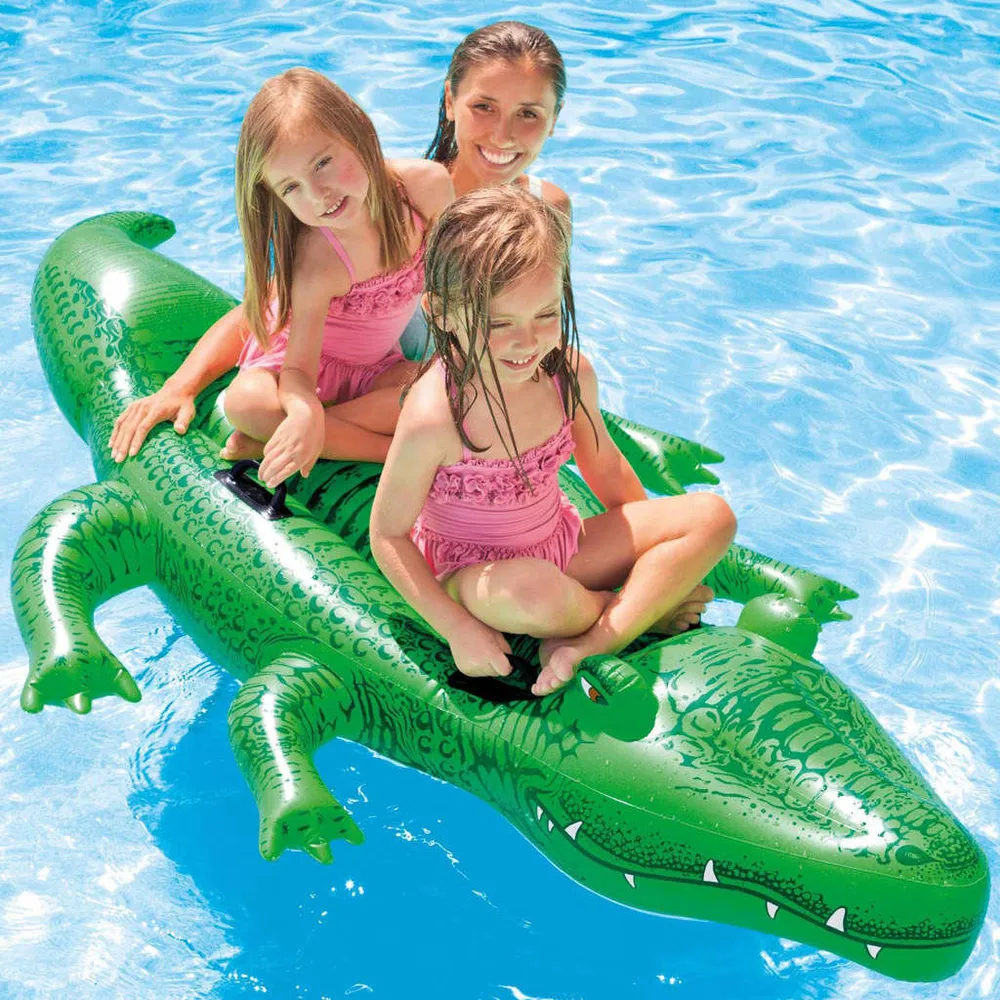Intex Opblaaskrokodil 203x114 cm