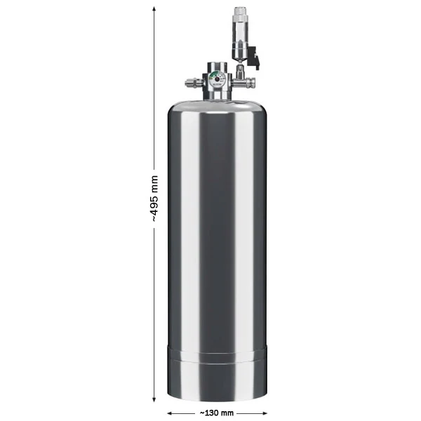 MyScape -Co2 -systeem 3.7 L Arka - Organic CO2 Kit