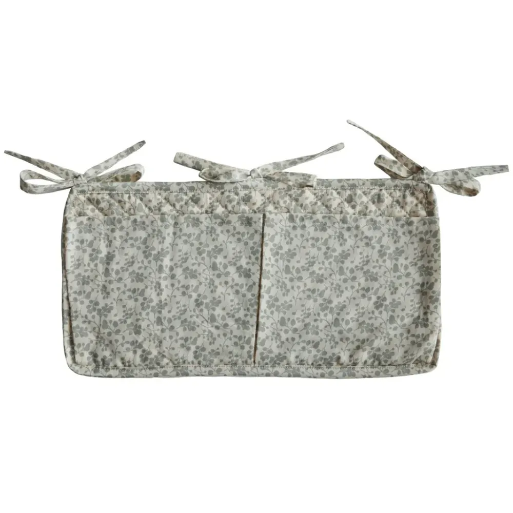 Mushie - Box Ledikant Organizer - Eucalyptus Groen