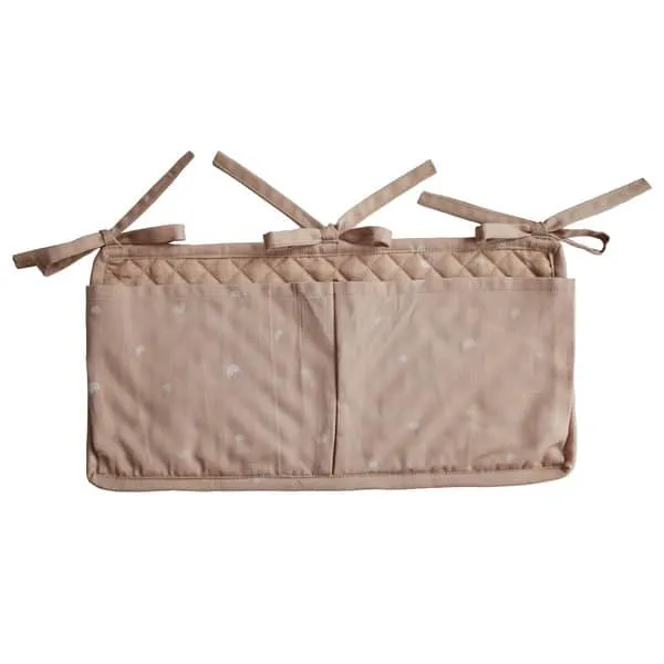 Mushie - Box Ledikant Organizer - Rainbows Roze
