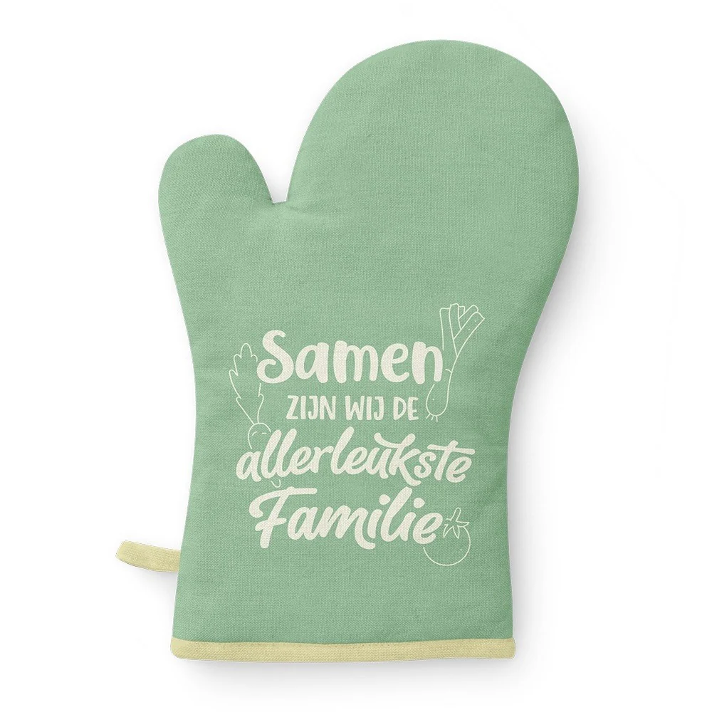 Ovenhandschoen Familie