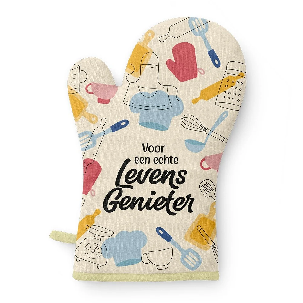 Ovenhandschoen levensgenieter