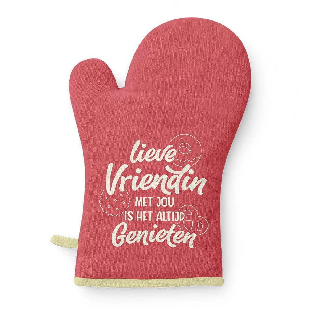 ovenhandschoen vriendin