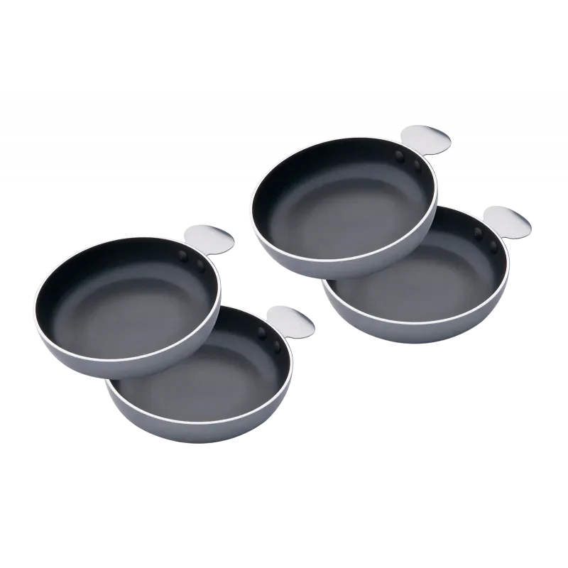 Cadac Tapas Set van 4 aluminium pannetjes
