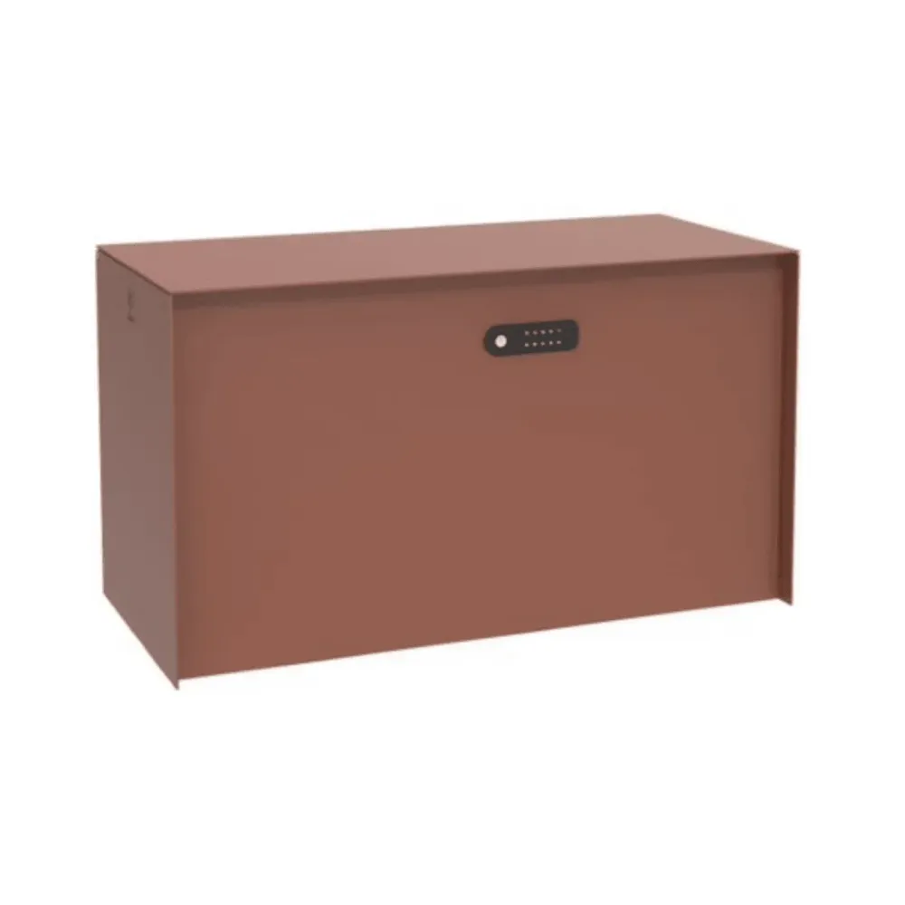 eSafe Bulkbox Pakketbox Cortenstaal look