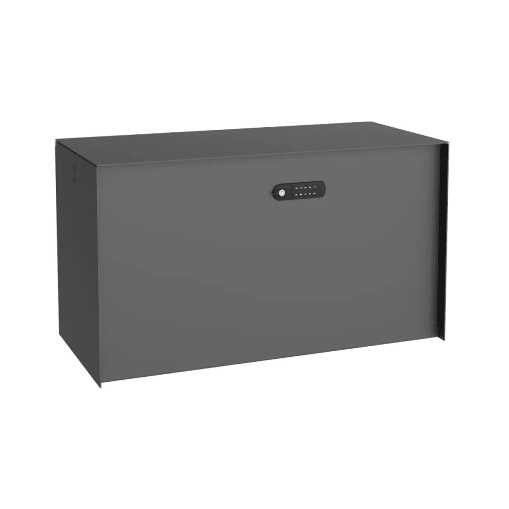 eSafe Bulkbox Pakketbox Pergola grijs RAL 9008